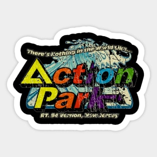 Vintage Action Park New Jersey 1978 - Theme Park Sticker